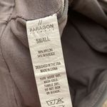 Paragon Fitwear Cristina Capron Sports Bra Low V-Back Sports Bra Grey VEUC Photo 5