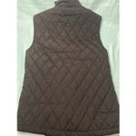 Stafford Classic Fit Quilted Puffer Vest S Brown Photo 4