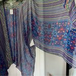 Dress Barn  gossamer vibrant floral kimono cover up Photo 4