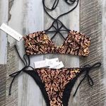 MINKPINK Patterned Reversible Swimsuit Photo 0