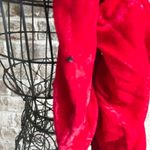 Red Stretchy Velour Scarf Wrap Twist Trendy NWOT Photo 7