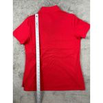 NWOT Greg Norman Women's Size‎ L Golf Brave Zip Polo Red Outdoor Sports Hiking Size L Photo 2