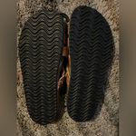 Just Be NWT  Woman’s Tan Braided Straps Sandals With Adjustable Buckle Photo 2