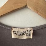 Club L London Silver Gray Velvet Shimmery Wrap Knot Mini Dress Long Sleeves Size 16 Photo 2