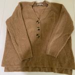 Madewell  Lyle Knit Henley Pullover Sweater Small Photo 0