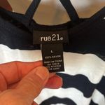 Rue 21 Black and White Striped Women's Flowy Tank Top NEW Photo 7