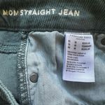 American Eagle Women's Stretch Mom Straight Green Corduroy Jeans 00 Photo 4