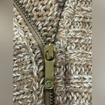 Michael kors poncho zipper sweater cape size large Tan Photo 5