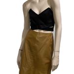 Banana Republic 100% Genuine Leather Brown Skirt 8 Photo 0