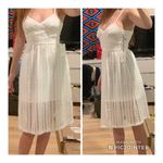 Ali & Jay Bellissimo Midi White Lace Bridal Dress XS NWT Photo 8