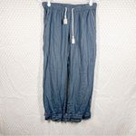 Pact ‎ Blue Organic Cotton High Rise Pants Photo 1