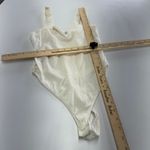 Free People  Bodysuit Women X Small‎ White Pippa V Wire Square Top Photo 10