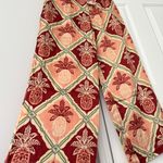 Farm Rio NWT  Pineapple Satin Wide-Leg Pants, Size M Photo 5