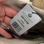 MY FLAT IN LONDON Handbag Ashby Satchel Beige Leather Fabric Dust Bag NEW NWT Tan Photo 7