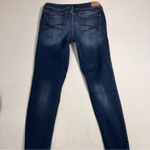 Aeropostale NWOT ‎ Dark Wash Distressed Skinny Jeans Denim Ladies Size 4 Short Photo 4