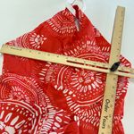 Andres Otalora Dress Womens 2 Orange Selva Midi Sarong Halter Tie Neck Resort Photo 7