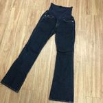 Gap  Womens Jeans Size 2R 2 R‎ 26 Sexy Boot Cut Maternity Dark Wash Blue Denim Photo 2