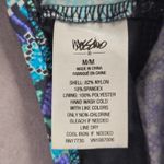 Mossimo Blue Multi Print Floral Halter Tie Swimwear Tankini Tank Top Medium M Photo 5