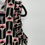 Orla Kiely Regatta Cotton Floral Romper Sleeveless Button Front XL Pink Photo 7