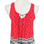 Iris Womens  Los Angeles Boho Tassel Sleeveless Top - Sz S Photo 0