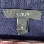 J.Crew  Aztec Fair‎ Isle Jacquard Stich Wool Sweater Blue XS Crewneck Pullover Photo 9