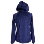 Columbia  Womens Soft Fleece Full Zip Jacket Purple Hooded Zip Pockets Sz S Photo 3