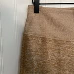 Alo Yoga Alosoft High-Waist Lounge Legging in Caramel Heather Size L Photo 7