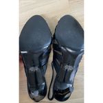 Nine West  Black Women's Revengez Textile Sandal Heels‎ - Size 9.5 M Photo 4