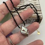 Baroque Pearl & Black Spinel Necklace Multiple Photo 1