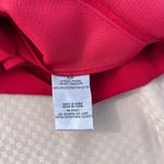 Danny & Nicole  Y2K two piece red polyester power skirt suit midi length. Sz 10P. Photo 9