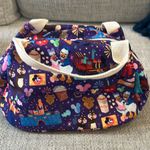 Disney Custom Walt  world character zip toiletry storage bag EUC Photo 0