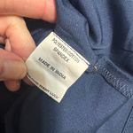 Eshakti  Fit n Flare Bird Print Dress Size 0 XS black navy blue tie belt Photo 7