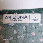 Arizona Jeans Arizona Jean Company Floral Green and Pink Dress Photo 1