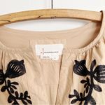 Anthropologie  • The Somerset Maxi Dress: Embroidered Edition tan black floral Photo 3