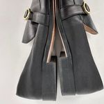 Louise et Cie Bayne Womens Leather Slip On Round Toe Loafer Shoes Black Size 8.5 Photo 4