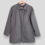 Vintage Jacket Women Detachable Lining Gray Zip Photo 0