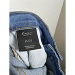 Kancan Midrise Super Skinny Jeans Size 15/31 Distressed Knees Denim Photo 2