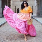 STAUD NWT  Meadow Colorblock Tiered Maxi Dress Size XS Photo 0