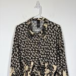 Norma Kamali  Floral Mini Dress Size Large Photo 4