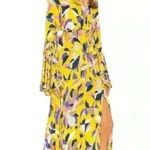 Maaji Skyline Hypnosis Long Sleeve Floral Maxi Dress - size Small Photo 0