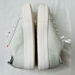 P488 Thea Dama Sneakers, Lt. Grey Leather, Silver Leather Heel Tab, Woman EU 38 Gray Size 7 Photo 1