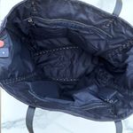 Valentino Garavani Valentino Rockstud navy blue nylon tote bag Photo 13