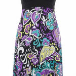Candie's  Y2K Women’s Colorful Paisley Sheer Flowy Festival Dress Photo 0