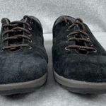 Duluth Trading Co Women's Black Leather Lace-Up Shoes Size 11 Casual Photo 1