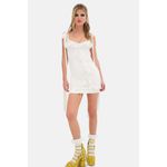 For Love & Lemons  Zahra Mini Dress in White Medium New Womens Party Photo 14