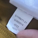 Athleta  Brooklyn Ankle Pants Womens 12 Brass Yellow Gold Lightweight Pockets Photo 6