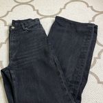 Monki  wide leg high rise Black denim jeans, size 26 Photo 1