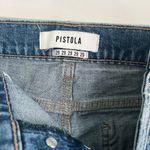 Pistola Pistols Distressed Blue Jeans with Side Zippers Photo 5