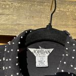 Vintageā black long sleeve button up by Jordan New York size 8 Photo 4