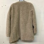 Lush Clothing Lush Womens Beige Faux Fur Long Sleeve Coat Photo 3